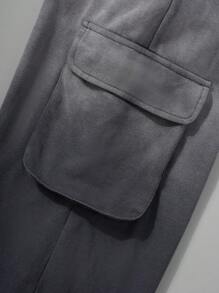 Manfinity ZONE917 Men's Washed Effect Ombre Cargo Pants