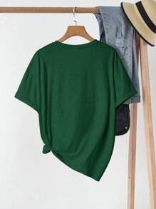 INAWLY 女式柠檬字母印花休闲短袖 T 恤，夏季图案 T 恤女式上衣