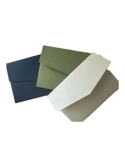 Lot de 25 enveloppes d'invitation de mariage à trois volets, pour fiançailles, anniversaire, baptême, invitations simples, 12,7 x 18,7 cm, invitation de poche, invitation personnalisée, décoration de mariage, décoration intérieure, décoration de chambre, cadeaux de fête, cadeaux de mariée, décorations de remise de diplôme, d'anniversaire, décorations de fête, enterrement de vie de jeune fille