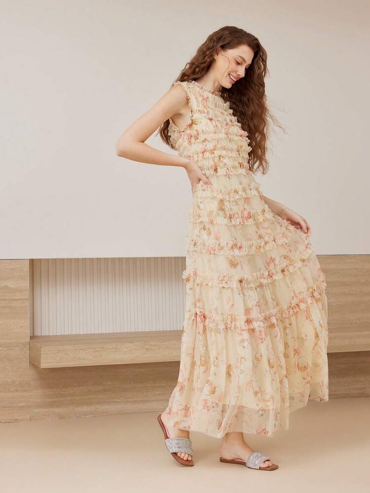 RHINESTONE DECOR SQUARE TOE FLAT SANDALS SPRING SHOES