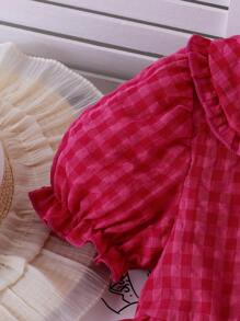 Elladie kids 年轻女孩可爱蝴蝶结装饰无袖舒适仙女风格时尚黄色连衣裙，春夏 - 黃色 - 查看 6