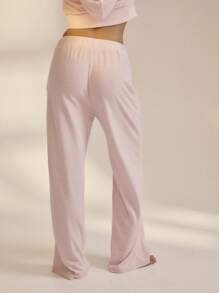 Aralina Women Pink Two Pieces Outfits For Daily Wear - Dusty Pink - View 2