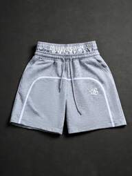 PAVTROS Men's Street Collegiate Style High Street Hip-Hop Rock A 2 In 1 Waistband Athletic Shorts, Gift For Boyfriends Or Husbands