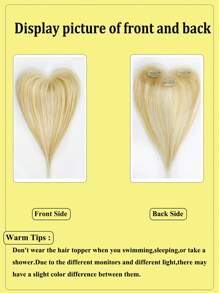 Bangs Hair Clip, 360° Cover Clip In Bangs Real Human Hair 100% Human Hair Clip On Bangs For Women Fake Bangs For Daily Wear (613#) - S613 - View 4