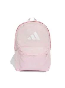 Adidas Mochila clásica con logotipo de 3 barras IS7056 rosa - Rosa - Ver 1