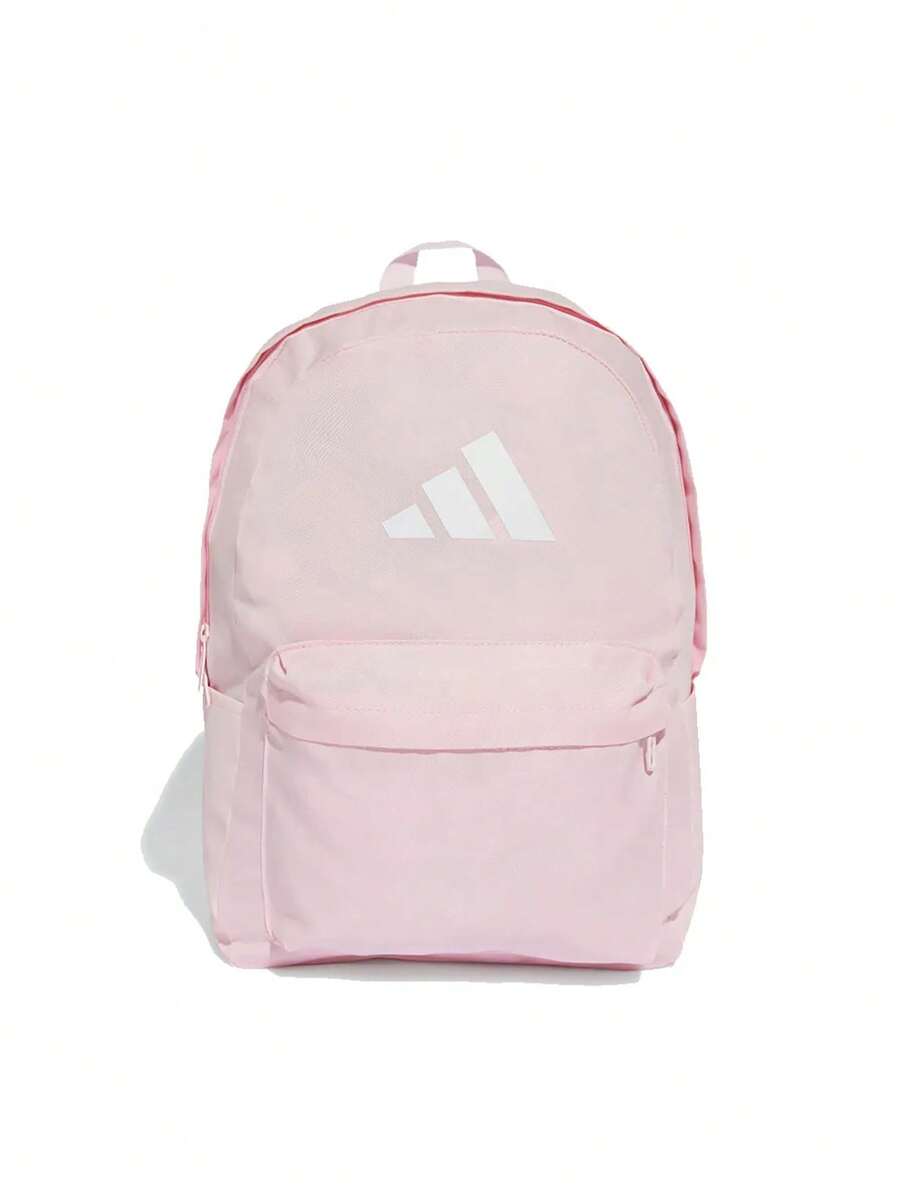 Adidas Mochila clásica con logotipo de 3 barras IS7056 rosa - Rosa - Ver 1