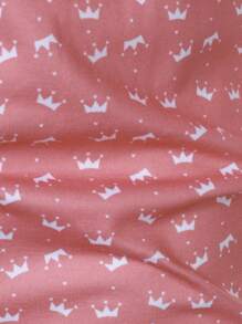 Calvornis Men's Striped Crown Print Short Sleeve Casual/Commute Polo Shirt - Baby Pink - View 6