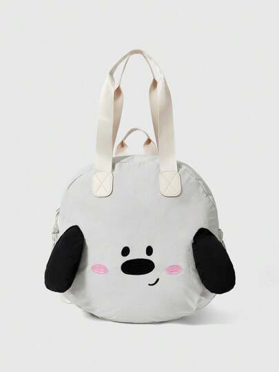 Kawaii Fashion Contrast Color Cartoon Campus Casual Ladies Backpack