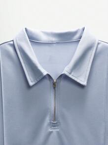 NEON BLANC 男士纯色针织 Polo 衫，适合日常休闲和街头风格