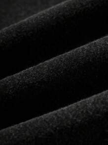 SHEIN 青少年男孩休闲刺绣运动衫和工装裤套装，舒适的学院风百搭柔软面料，适合日常穿着、上学、旅行、户外运动、所有季节 - 灰色 - 查看 6