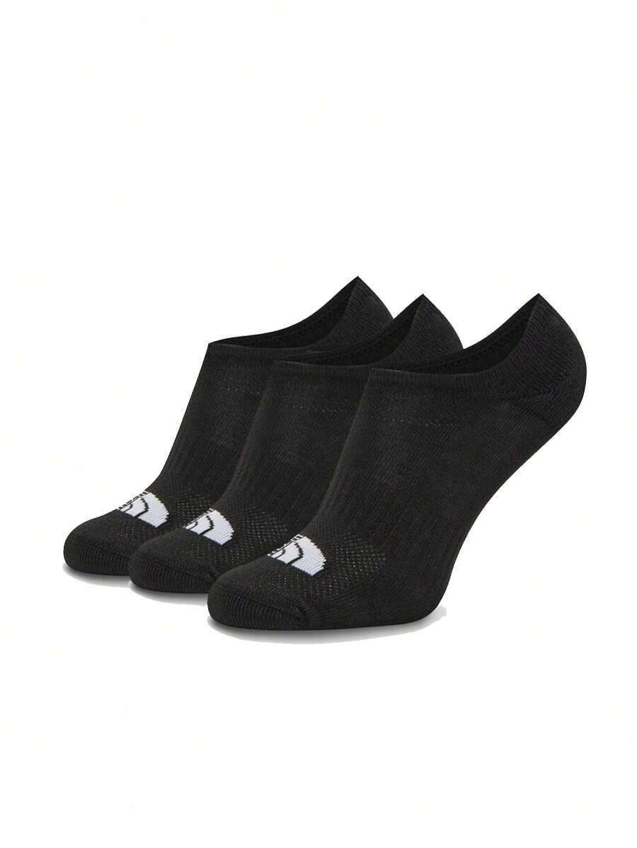 The North Face MULTI SPORT INVISIBLE SOCK 3P - 黑色 - 查看 1