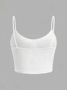 SHEIN EZwear 3 件套黑色碎花、灰色玫瑰、深红色女士无袖短款休闲吊带背心，适合夏季 - 彩色 - 查看 10