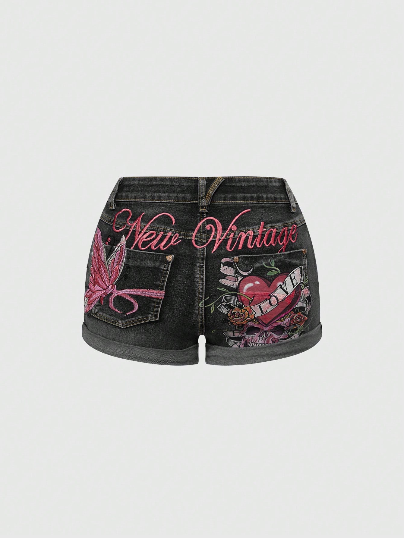 ❤︎‬ ‬ ⸒⸒00s vintage y2k fairycore 英字ラメskt Our Fairycore Back To School Y2K Vintage Sexy Distressed