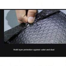 10个哑光共挤气泡信封袋，加厚防水防震服装快递包装泡沫袋，快递气泡信封袋，气泡缓冲袋，快递包装袋，泡沫信封，礼品包装袋，气泡信封袋 - 黑色 - 查看 3