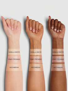 SHEGLAM Cosmic Crystal Mousse Highlighter-Vanilla Skeye Powder Highlighter Shimmer Long Wear Brightening Non-Caking Glow Highlighter Brand Beauty Makeup Face Paint Cosmetic For Women Girls Perfect For Winter Spring Ideal For Y2K Fancy Fashion Suitable For Birthday Gift Party Ready Best Color - Vanilla Skeye - View 8