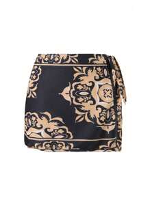 Swim Oasis 3 件大码女式简约连体泳衣套装，日常夏季海滩度假装 - 彩色 - 查看 6