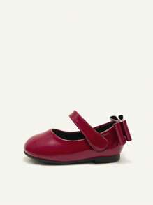 Cozy Pixies Princess Style Soft Bottom Red Leather Shoes, Fashion & Versatile For Wedding Season, Spring/Summer - Red - View 9