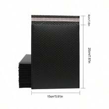 10个哑光共挤气泡信封袋，加厚防水防震服装快递包装泡沫袋，快递气泡信封袋，气泡缓冲袋，快递包装袋，泡沫信封，礼品包装袋，气泡信封袋 - 黑色 - 查看 7