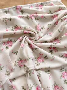 Soleia 两件套粉色碎花 3D 花朵吊带背心和迷你裙，适合约会、海滩、度假、浪漫少女风格