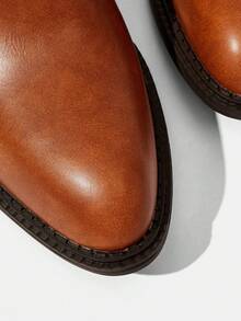 Styleloop New Women European & American Style Rider Boots, Thick Sole Anti-Slip Durable, Soft & Comfortable Ladies Boots - Brown - View 5