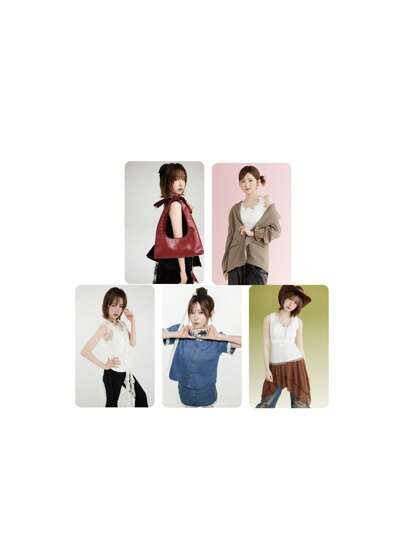 SHEIN مجموعة بطاقات الصور الخاصة بهيتومي