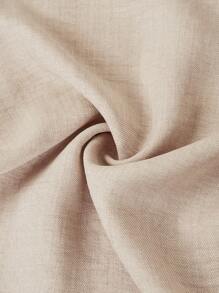 Ellevyn 女士休闲纯色褶皱锥形百搭四季西装裤秋冬女装商务休闲女装秋季女装商务休闲女装 - 杏色 - 查看 4