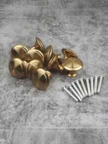 Modern Simple Gold Small Handle Cupboard Drawer Single-Hole Handle Cupboard Door Round Furniture Small Handle - Multicolor - View 8