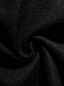 SHEIN 青少年男孩超大廓形运动衫，休闲校园风格，舒适时尚，简约实用，柔软面料，适合日常、学校、户外运动、所有季节 - 灰色 - 查看 5