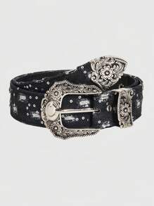 ROMWE Grunge Punk Retro American Style Edgy Subculture Lady Belt