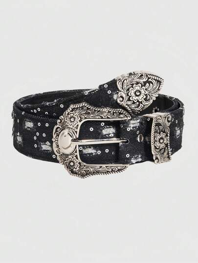 Grunge Punk Retro American Style Edgy Subculture Lady Belt