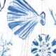 Blue and White