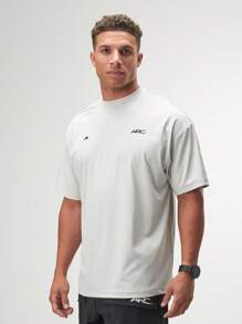 Origin Oversized T-Shirt - Light Grey - View 5