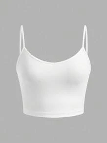 SHEIN EZwear 3 件套黑色碎花、灰色玫瑰、深红色女士无袖短款休闲吊带背心，适合夏季 - 彩色 - 查看 9