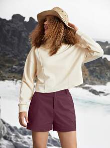 In My Nature 女式秋季可拆卸两段式户外露营徒步城市通勤裤、户外速干徒步裤、可转换拉链式徒步裤