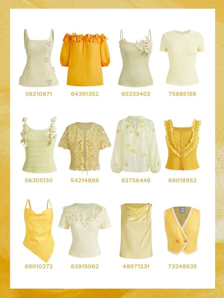 TEXTURED FLOWER APPLIQUES CAMI TOP