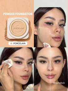 SHEGLAM Fond De Teint Poudre Haute Couvrance Skin-Focus-Porcelaine 36 Teintes ContrôLe Du SéBum Pores ZéRo DéFaut Couvrance Totale Poudre Compacte LéGèRe Mat Doux Poudre Fixatrice D'Apparence Plus Lisse Maquillage Pour Le Visage Soldes Du Cadeau De NoëL Fond De Teint Remise De DiplôMe Anniversaire Vacances Haut ÉTé Automne Y2K ÉLéGant Mode Femmes Maquillage CosméTique Visage FêTe Plage Voyage Camping  Plein Air ÉCole Campus Excursion Festivals DéCoration Cadeau PréSent Rose Fille Cosplay Jeux Meilleur Couleur Charme Ambiance