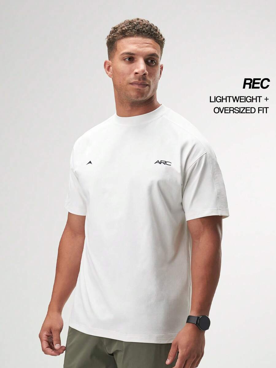 Nomad Oversized T-Shirt - White - View 1