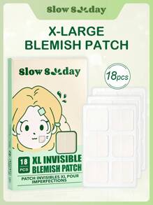 SlowSunday Pro+ 通用祛痘贴，104 片装，舒缓肌肤，水胶体材质，超薄设计，全覆盖，防水透气，清爽舒适，温和不刺激，妆前及日常护理皆可使用，遮瑕效果更佳，适用于面部及身体，有效遮盖痘痘和瑕疵，是约会、生日、周年纪念日或任何特殊场合的理想之选，派对必备，夏季适用。 - 無色 - 查看 5