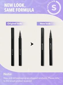 SHEGLAM Pro Precision Waterproof Liquid Eyeliner-Black Long Lasting Matte Eyeliner Pencil High Pigment Ultra-Fine Eyeliner Sweat-Proof No Smudge Eye Make Up Christmas Winter Eyeliner Henna Graduation Birthday Holiday Summer Fall Autumn Y2K Fancy Fashion Women Makeup Cosmetic Party Beach Travel Camping Outdoors School Campus Trip Festivals Decor Gift Present Rose Girl Cosplay Best Color Charm Vibe