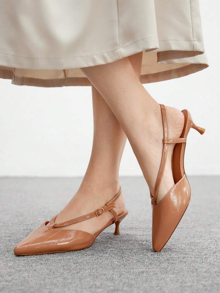 CUCCOO BIZCHIC Women's Versatile Low Heeled Pumps, Suitable For Daily Commute