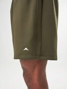 ARC Activewear Performance Shorts Running Basketball Quick Dry Fitness Gym Workout Training Training Shorts - Dark Green - View 4