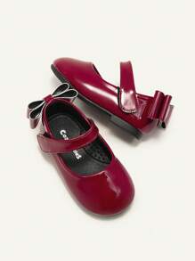 Cozy Pixies Princess Style Soft Bottom Red Leather Shoes, Fashion & Versatile For Wedding Season, Spring/Summer - Red - View 4