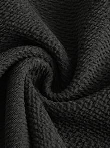 Ellevyn 素色腰帶喇叭半身裙