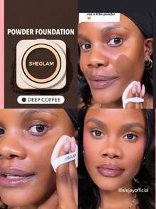 SHEGLAM Skin-Focus 高遮瑕粉底液-深咖啡色 36 種色調 控油 無毛孔 無瑕 全遮瑕 輕盈粉餅 柔和啞光 更順滑的定妝粉 面部彩妝 粉底液 品牌 美容 化妝 化妝品 適合女性與女孩 完美搭配夏季春季 Y2K 時尚 流行 生日 母親節禮物 假期 派對準備就緒 最佳顏色 - Deep Coffee - 查看 1