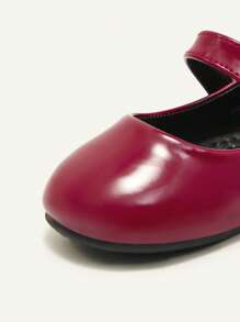 Cozy Pixies Princess Style Soft Bottom Red Leather Shoes, Fashion & Versatile For Wedding Season, Spring/Summer - Red - View 10