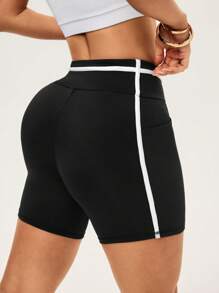 Easithlete Damen Lässig vielseitige Lauf- und Trainings-Shorts