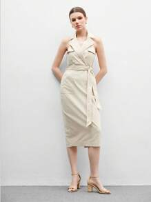 CUCCOO BIZCHIC Giày sandal đế xuồng mũi tròn thời trang thoải mái cho nữ đế dày đa năng - Màu be - Xem 2