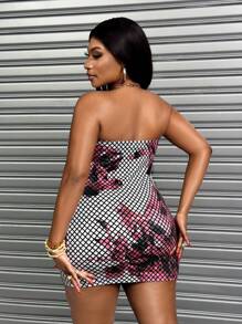 Maweii 2025年新款大码连衣裙，现代设计，性感时尚 - 彩色 - 查看 3