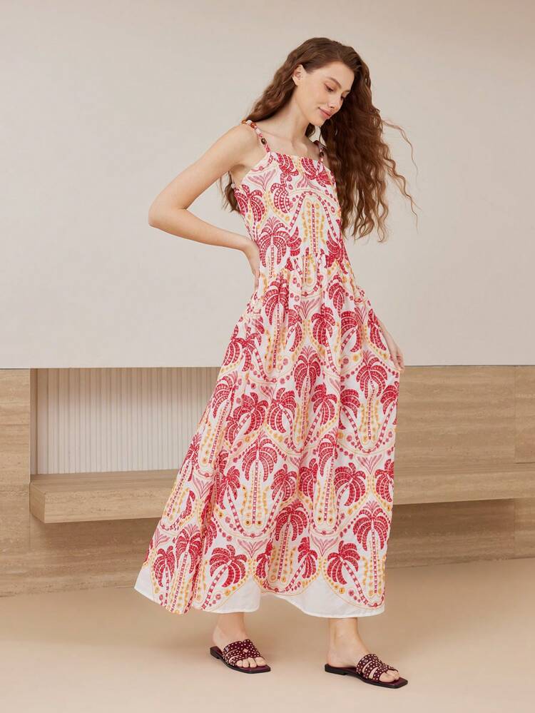 SQUARE TOE RIVET FLAT SANDALS