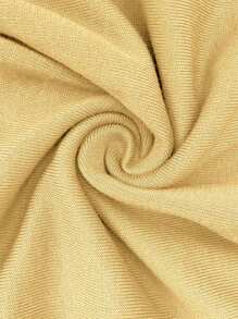 EMERY ROSE 大码女式V领短泡泡袖休闲针织套头衫 秋冬款